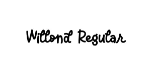 Willond Regular Font