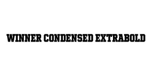Winner Condensed ExtraBold Font