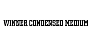 Winner Condensed Medium Font