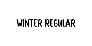 Winter Regular Font