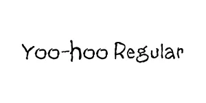 Yoo-Hoo Regular Font