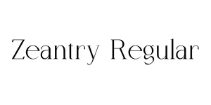 Zeantry Regular Font