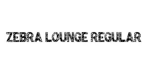 Zebra Lounge Regular Font