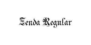 Zenda Regular Font