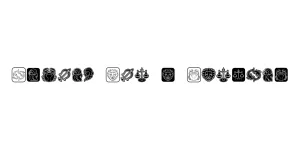 Zodiac Signs Regular Font