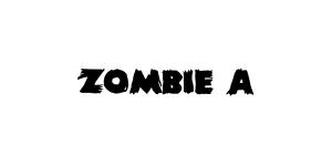 Zombie A Font